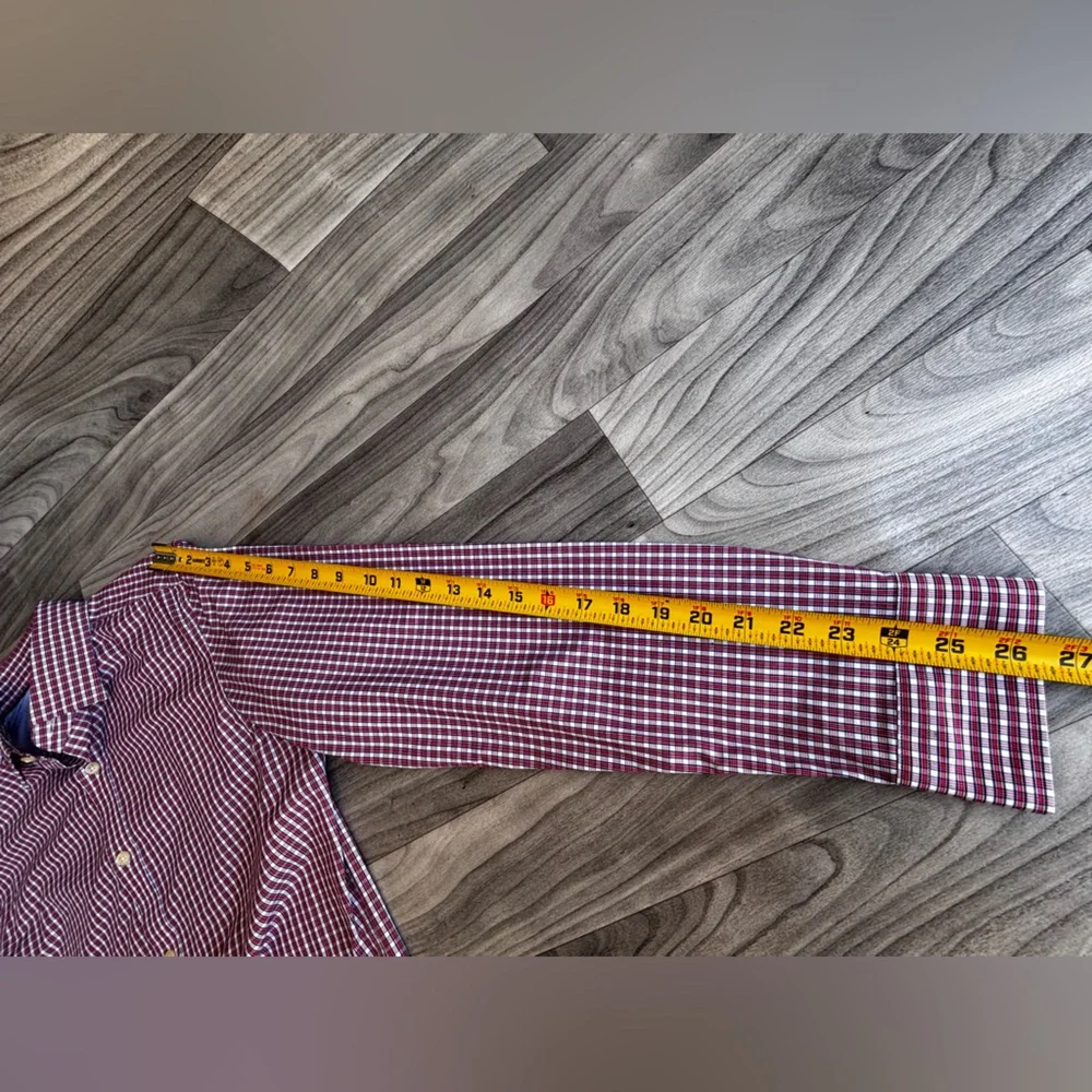 Banana Republic Red Casual Button Down Shirt